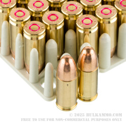 1000 Rounds of 9mm Ammo by Prvi Partizan Rangemaster in Ammo Can - 124gr FMJ