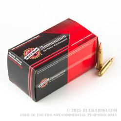 50 Rounds of .223 Ammo by Black Hills Ammunition - 75gr Heavy Match HP