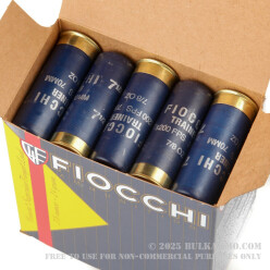 25 Rounds of 12ga Ammo by Fiocchi - 7/8 ounce #7 1/2 shot