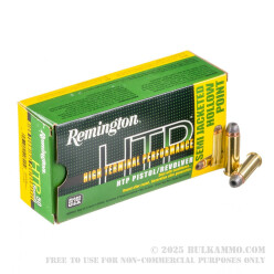 500 Rounds of .44 Mag Ammo by Remington HTP - 240gr SJHP