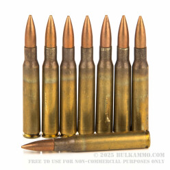 320 Rounds of 30-06 Springfield M1-Garand Ammo by Pakistani Surplus - 150gr FMJ