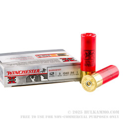 250 Rounds of 12ga Ammo by Winchester -  #1 Buck