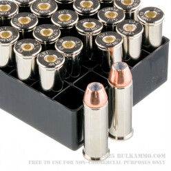 25 Rounds of .44 Mag Ammo by Fiocchi - 200gr JHP XTP