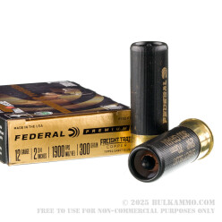 50 Rounds of 12ga Ammo by Federal Freight Train Copper - 300gr Sabot Slug