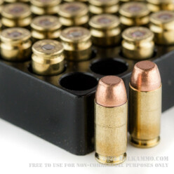 50 Rounds of .40 S&W Ammo by Winchester Ranger - 180gr FMJ