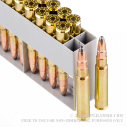 20 Rounds of 8x57 mm JS Mauser Ammo by Sellier & Bellot - 196gr SPCE