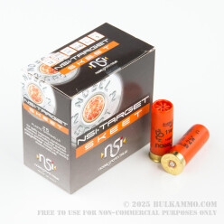 250 Rounds of 12ga Ammo by NobelSport Target Skeet - 1-1/8 ounce #9 shot