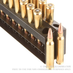 20 Rounds of 5.56x45 Ammo by Barnes Precision Match - 69gr OTM