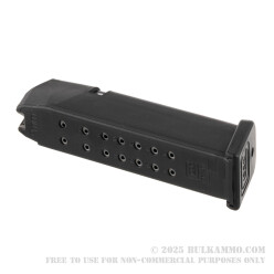 Factory Glock 17rd G17/G19/G26 Magazine - 9mm - Black - Gen 4