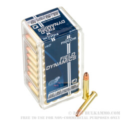 500 Rounds of .22 WMR Ammo by Fiocchi - 40gr JHP