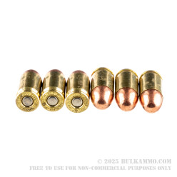 50 Rounds of .380 ACP Ammo by Blazer Brass - 95gr FMJ