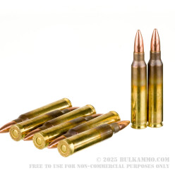 500 Rounds of 5.56x45 Ammo by Federal American Eagle - 55gr FMJBT XM193