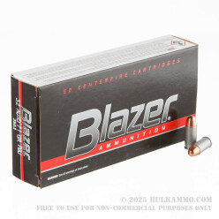 50 Rounds of .32 ACP Ammo by Blazer - 71gr FMJ