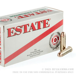 1000 Rounds of .38 Spl Ammo by Estate Cartridge - 130gr FMJ