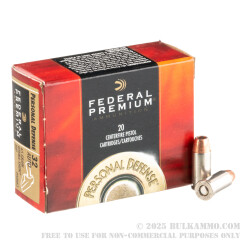 20 Rounds of .32 ACP Ammo by Federal - 65gr JHP