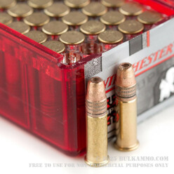 100 Rounds of .22 LR Ammo by Winchester Super-X - 40gr Power Point 