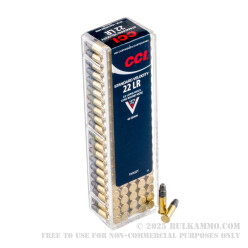 500 Rounds of .22 LR Standard Velocity Ammo by CCI - 40gr LRN