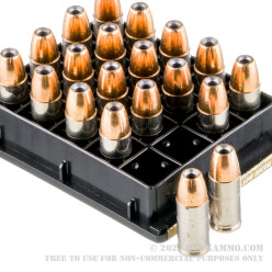 20 Rounds of 9mm Ammo by Federal - Hydra-Shok - 135gr JHP 