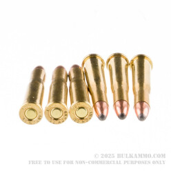 50 Rounds of .22 Hornet Ammo by Prvi Partizan - 45 gr SP