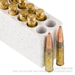 20 Rounds of .300 AAC Blackout Ammo by Winchester Super Suppressed - 200gr Open Tip