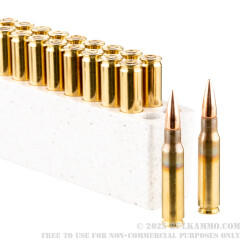 20 Rounds of 7.62x51mm Ammo by Winchester Service Grade - 147gr FMJBT