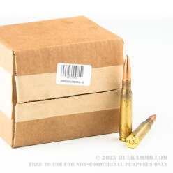 50 Rounds of .50 BMG Ammo by Lake City - 660 gr FMJ