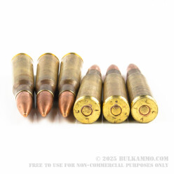 50 Rounds of .50 BMG Ammo by Lake City - 660 gr FMJ