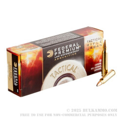 500  Rounds of .223 Ammo by Federal Tactical - 55gr SP