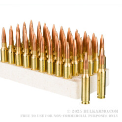 500 Rounds of 6.5 Creedmoor Ammo by Hornady American Gunner - 140gr HPBT