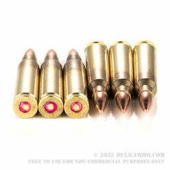 20 Rounds of 5.56x45 Ammo by Bosnian Surplus - 55gr FMJ