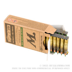 30 Rounds of 5.56x45 Ammo by Winchester - 62gr FMJ M855 on Stripper Clips With Loader