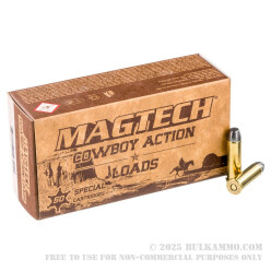 50 Rounds of .38 Spl Ammo by Magtech - 125gr LFN