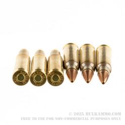 20 Rounds of 6.8 SPC Ammo by Prvi Partizan - 115gr HPBT