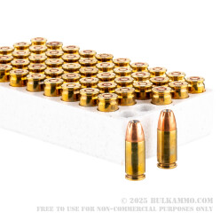 50 Rounds of 9mm Ammo by Winchester Ranger - 115gr JHP