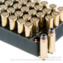 50 Rounds of .38 Spl Ammo by Magtech - 158gr SJHP