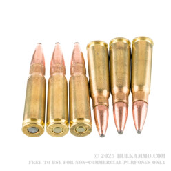 200 Rounds of 7.62x39 Ammo by Remington Core-Lokt - 125gr PSP