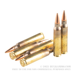 500 Rounds of .223 Ammo by Hornady Frontier - 68gr BTHP Match