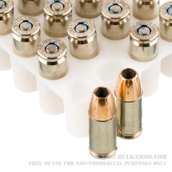 200 Rounds of 9mm Ammo by Federal - 124gr JHP HST