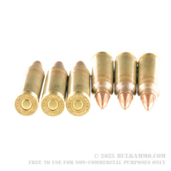 20 Rounds of 5.56x45 Ammo by Hornady Frontier - 55gr FMJ M193