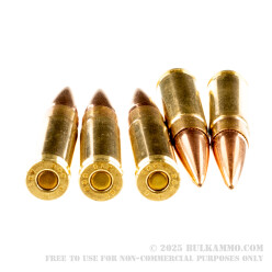 20 Rounds of .300 AAC Blackout Ammo by Australian Outback - 125gr Matchking HPBT