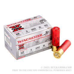 150 Rounds of 12ga Ammo by Winchester Super-X - 00 Buck