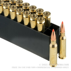 20 Rounds of 7mm-08 Ammo by Hornady - 120gr SST