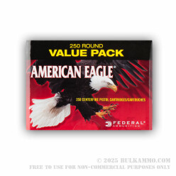 250 Rounds of .45 ACP Ammo by Federal - 230gr FMJ