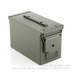 6 Brand New 50 Cal M2A1 Green Ammo Cans