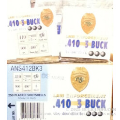 250 Rounds of .410 Ammo by NobelSport -  .4" Buck