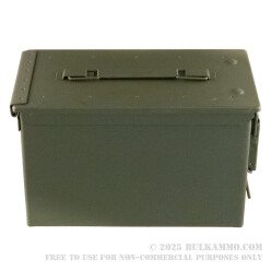 1 Brand New Condition Mil-Spec 50 Cal M2A2 Green Ammo Can