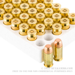 50 Rounds of .45 ACP Ammo by Winchester Super Suppressed - 230gr FMJ Encapsulated