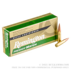 20 Rounds of .300 AAC Blackout Ammo by Remington - 125gr OTM