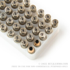 1000 Rounds of .40 S&W Ammo by Federal LE - 165gr JHP Hydra Shok