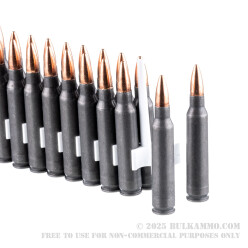 100 Rounds of .223 Ammo by Tula - 55gr FMJ